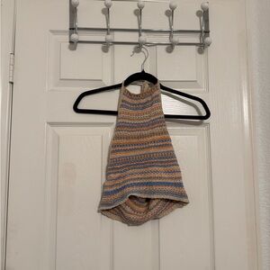 American Eagle Outfitters Multicolor Knit Halter Top